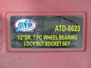 lot 179 image: ATD wheel bearing locknut socket set