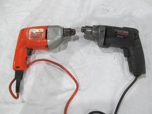 lot 243 image: Black and decker , industrial drills
