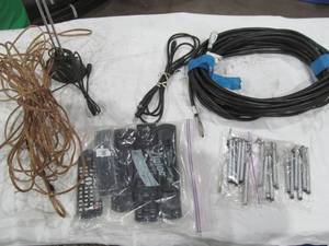 lot 354 image: electronic cables