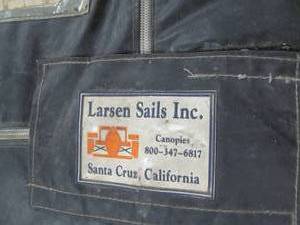 lot 253 image: Larsen sails Inc  awning canopy
