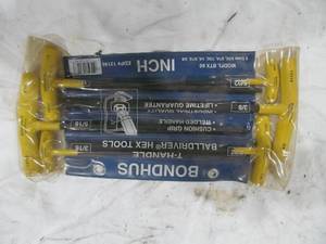 lot 297 image: Bondhus hex tools