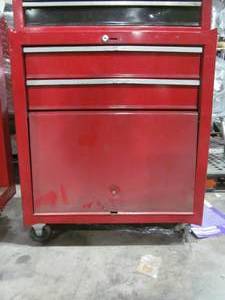 lot 308 image: craftsman roller cabinet