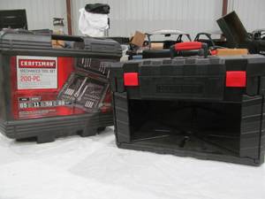 lot 315 image: empty craftsman cases