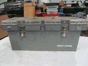 lot 318 image: craftsman tool case