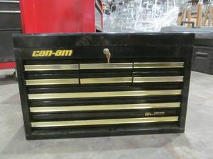lot 322 image: Aari metal Can am tool cabinet
