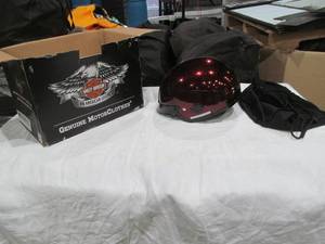 lot 380 image: Genuine Harley Davidson helmet