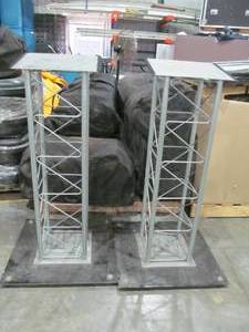 lot 393 image: podiums, display stand