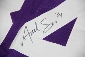 lot 2 image: Minnesota Vikings Jersey Andrew Sendejo Auto TSE COA