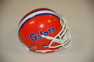 lot 6 image: Florida Gators Mini Helmet (Orange) Sharrif Floyd Auto