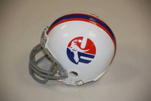 lot 7 image: Florida Gators Mini Helmet (White) Sharrif Floyd Auto