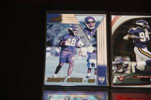 lot 87 image: Randy Moss Football Card Lot with Rookie  12 Cards