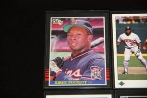 lot 89 image: Kirby Puckett Baseball Card Lot with Rookie  16 Cards