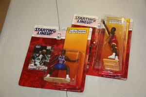lot 135 image: Kenner Starting Lineup Basketball Figure Lot  17 Figures