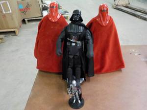 lot 35 image: Darth Vader and Star Wars Action Fi...