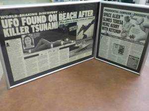 lot 41 image: VFO Space Framed Alien Prints...