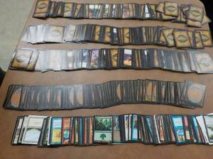 lot 55 image: Magic and World of War Craft Cards...
