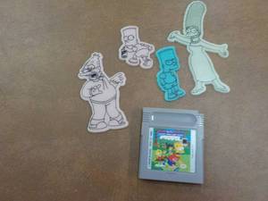 lot 74 image: Simpsons Game and Characters...