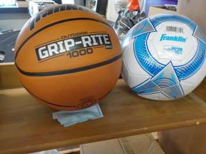 lot 113 image: New Franklin Soccer and Basketball...