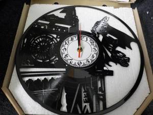 lot 115 image: Batman Clock, Buttons, Applique, cu...
