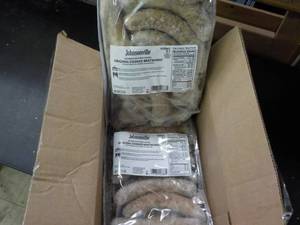 lot 156 image: 2 - 5lbs pkgs Johnsonville Original...