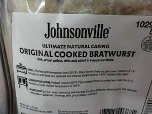 lot 160 image: 2 - 5lbs pkgs Johnsonville Original...