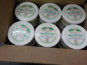 lot 172 image: 1 Case of 12 Belgioioso Mini Ricott...