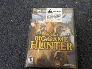 lot 211 image: PlayStation Cabelas Big Game Hunter...