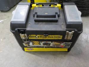 lot 227 image: Empty Stanley Mobile Work Center...