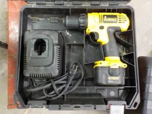 lot 228 image: Dewalt Drill in case...