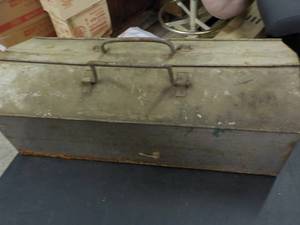 lot 230 image: Metal Tool Box with Contents...