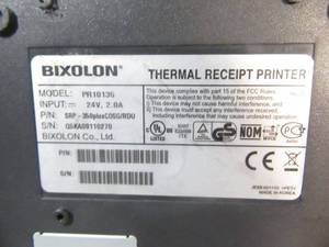 Lot of 2 Radiant Systems Thermal Reciept Printers