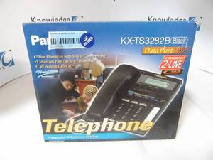 New Panasonic KX-TS3282B Integrated Telephone System