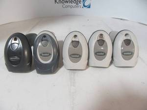 Lot of 5 Symbol and Motorola bar code scanners