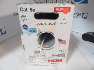 Large box of Cat 5E Cabling