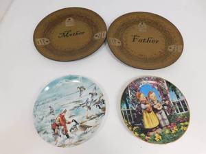 lot 32 image: 4 Collectible Plates