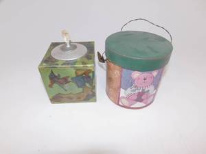lot 47 image: Two tin containers