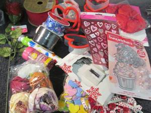 lot 4 image: Valentine Lot with Cookie Cutters...