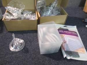 lot 21 image: Curtain Ties, 2 Boxes Suction Cup H...