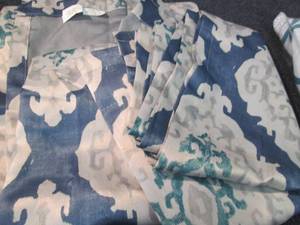 lot 34 image: Pair of Curtain Panels 30x84 inches...