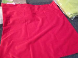 lot 48 image: 4 Red Pillow Shams 21 inches...