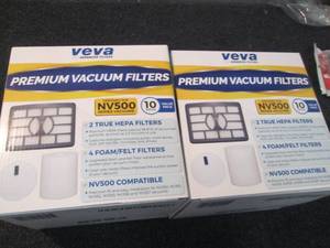 lot 81 image: 2- 10 pc pk Veva Vacuum HEPA Filter...