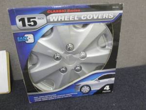 lot 107 image: 15 inch Wheel Covers...