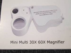 lot 115 image: 16 Mini Multi 30X 60X Magnifier...