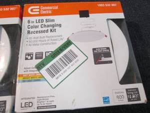 lot 169 image: 2- CE Ultra Slim 6 in. New Construc...