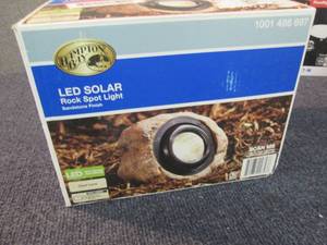 lot 171 image: 1-Light Solar Outdoor Integrated LE...