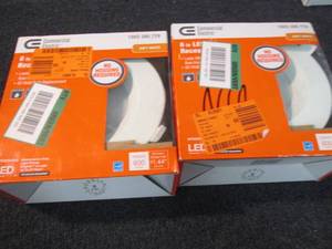 lot 188 image: 2 CE 6 inch LED Recessed Kits...