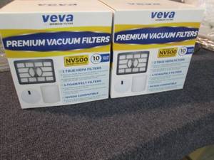 lot 206 image: 2- 10 pc pk Veva Vacuum HEPA Filter...