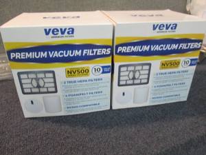 lot 207 image: 2- 10 pc pk Veva Vacuum HEPA Filter...