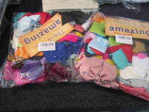lot 249 image: 2- 25 pks Baby Hair Clips...