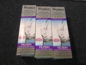 lot 252 image: 3 Whirlpool Refrigerator Ice & Wate...